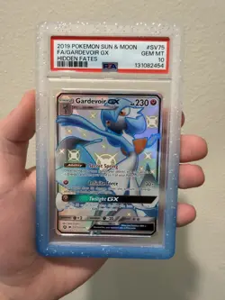 Gardevoir GX PSA 10 English Pokemon Card SV75 Hidden Fates 2019 Sun & Moon - Image 1