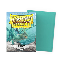Dragon Shield Sleeves 100 Matte Mint Standard Size MTG Card Sleeves TCG - NEW - Image 1