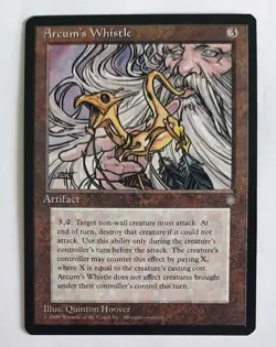 ►ARCUM'S WHISTLE ►ICE AGE 1995 EISZEIT ►NM ►ARTIFACT ►MAGIC MTG ARCUMS PFEIFE - Image 1