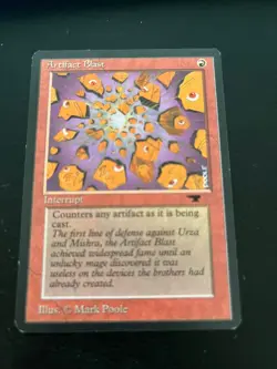 MTG ARTIFACT BLAST EXC ANTIQUITIES AQ VINTAGE - Image 1
