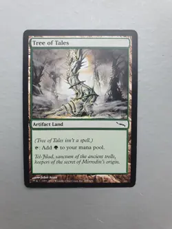 Tree of Tales , MTG Mirrodin (2003). Common Artifact Land NM - Image 1