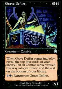 *MRM* ENGLISH Contaminateur des Tombes / Grave Defiler MTG APC - Image 1