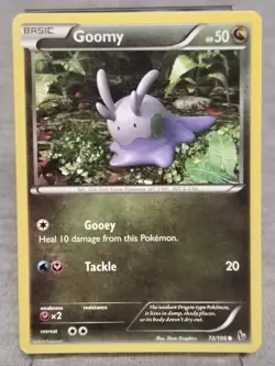Goomy #72/106 Flashfire Common Pokemon Card Non-Holo - Image 1