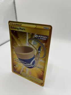 Pokemon Card Echoing Horn 225/198 Chilling Reign Holo - Image 3