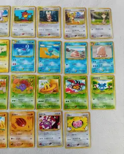 Pokemon Tcg Japanese WOTC Neo Series Bundle LP-MP 22 Cards - Image 3