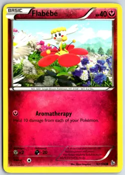 Pokemon Pink Fairy Lot x3- Cottonee, Spritzee, Flabebe |Cutie Cards - Image 2