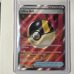 Pokemon Ultra Ball 264/217 ASC EN Trainer-Item Rare Full Art Holo Card - Image 1