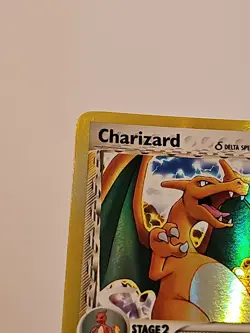 Charizard Delta Species 4/100 Crystal Guardians Holo Pokemon Card CLEAN - Image 3