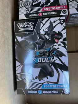 Pokemon TCG Black Bolt SV10.5 Booster Bundle Factory Sealed English IN HAND - Image 1