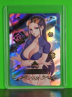 NICO ROBIN Waifu Goddess Prismatic Refractor Card CUSTOM MADE - Image 1