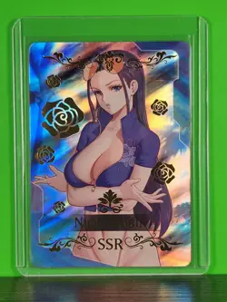 NICO ROBIN Waifu Goddess Prismatic Refractor Card CUSTOM MADE - Image 2