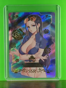 NICO ROBIN Waifu Goddess Prismatic Refractor Card CUSTOM MADE - Image 3