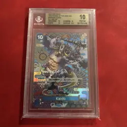Bandai One Piece Card Game Kaido OP04-044 SR Special Art Holo BGS 10 - Image 1