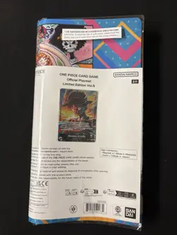 One Piece Card Game Official Playmat Vol.5 + Luffy Promo Card English *IN HAND* - Image 1
