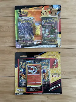 Pokemon TCG Blister Pack Bundle (SEALED) Evolving Skies, Crown Zenith SEE PHOTOS - Image 1