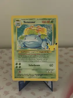 Pokemon TCG Venusaur 15/102 Celebrations 25th Anniversary Card NM SWSH - Image 1