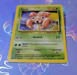 Paras 85/130 Base Set 2 Pokemon Card NM - Image 3