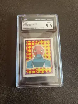 CGC 9.5 Porygon #137 1998 Merlin Series 1 Stickers Pokemon Graded Card - Image 1
