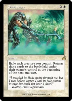 Ghostway (Retro Frame) -Foil Light Play MTG Ravnica Remastered - Image 1