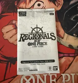 One Piece Card Game Regionals 26-27 Pack 2026 Vol.1 English - Image 1