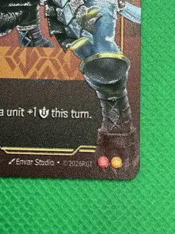 Riftbound - Rengar Pridestalker - Prize Wall Exclusive Metal Card - Image 4