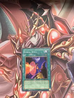 RDS-EN037 Serial Spell Rare 1st Edition Yugioh Card - Image 1