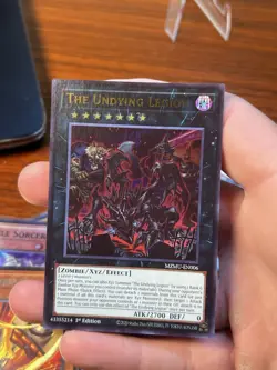 Yu-Gi-Oh The Undying Legion MZMU-EN006 1st Ed Ultra Rare - Image 1