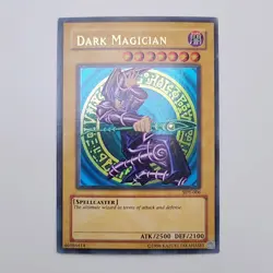 2002 Yu-Gi-Oh! TCG - Dark Magician Holo Ultra Rare SDY-006, LP-/MP - Image 2