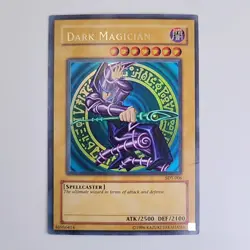 2002 Yu-Gi-Oh! TCG - Dark Magician Holo Ultra Rare SDY-006, LP-/MP - Image 3