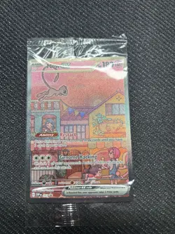 Mew ex SVP 053 Pokemon TCG Scarlet Violet 151 Black Star Promo Full Art SEALED - Image 3