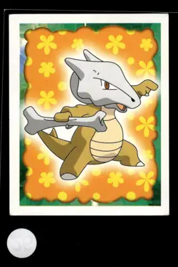 Marowak Pokemon Merlin Collections Sticker - Image 1