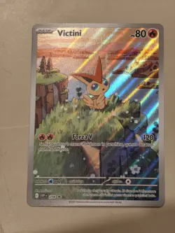 Pokemon Victini SVP 208 Black Star Promo Italien Near Mint - Image 1