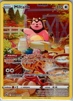 Miltank GG24/GG70 SWSH: Crown Zenith: Galarian Gallery - Pokemon Card - NM - Image 1