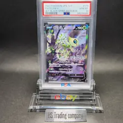 PSA 10 Pokemon Celebi V 245/264 Alt Full Art 245 SWSH Fusion Strike GEM MINT - Image 1