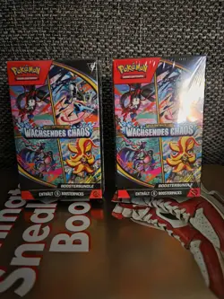 Pokemon TCG MEGA Entwicklung Wachsendes Chaos Booster Bundle Deutsch NEU&OVP 2x - Image 1
