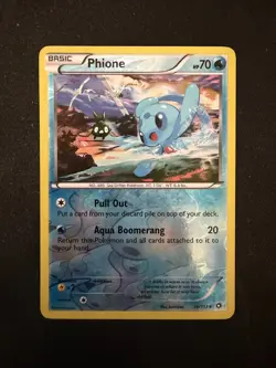 Phione 36/113 Legendary Treasures Reverse Holo Rare Pokemon TCG - Image 1
