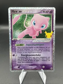 Mew ex 88/92 Ultra Rare Pokemon TCG Celebrations CEL LM 2021 NM Deutsch - Image 1