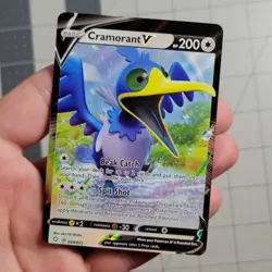 Cramorant V Miscut Error Pokemon Card Shining Fates 054/072 - Image 1