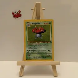 Vileplume 15/64 Jungle Set Holo Rare Card 1999 WOTC Vintage Pokemon TCG - LP-MP - Image 1