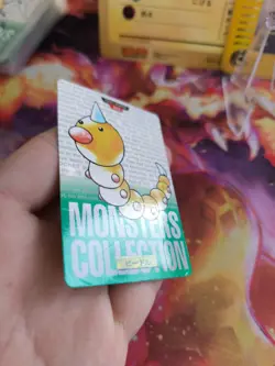 Pokemon Karte Card Weedle Hornliu Monsters Collection Carddass 1996 japanese LP - Image 5