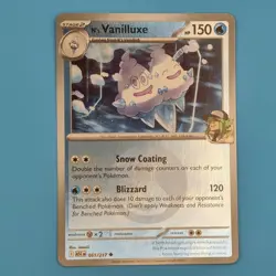 N'S VANILLUXE (ENERGY SYMBOL PATTERN) 051/217 ASCENDED POKEMON REVERSE HOLO NM - Image 1
