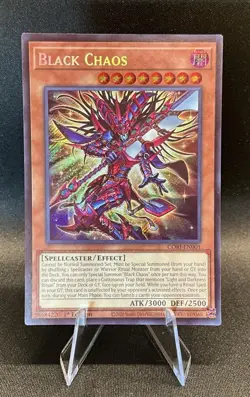 🌑✨ Yu-Gi-Oh Black Chaos CORI-EN001 1st Edition Chaos Origins | FREE SHIPPING! - Image 1