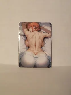 Nami One Piece Waifu Anime Card ACG Goddess Holo Double Sided - Image 1