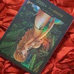 Nami ONE PIECE Goddess Story Anime ACG WAIFU Holo Girl Card Palm Tree - Image 3