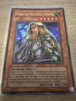 Yugioh Freed the Matchless General LOD-016 Ultra Rare LP - Image 1