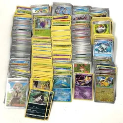 Over 3lbs of Pokemon Cards w/Full Art & Lots of Holos! - Image 1