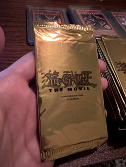 YuGiOh! The Movie 2004 Gold Promo Set Sealed - Image 1