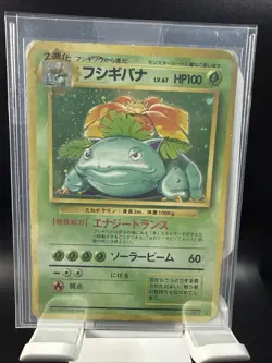 Venusaur Pokemon Card #003 Holo 1996 Japanese Antique Very Rare F/S From Japan - Image 1