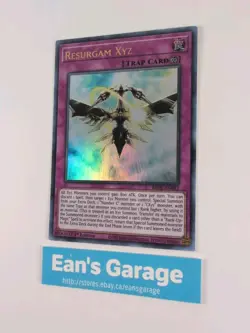 YuGiOh Resurgam XYZ 1st Edition BROL-EN092 Brothers of Legend Ultra Rare - MN - Image 3