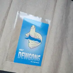 Dewgong Pokemon 1999 Game Freak Creatures #87 Sticker - Image 2